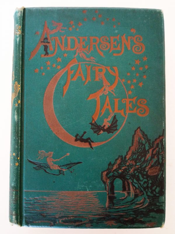 Andersen Fairy Tales very old book cover